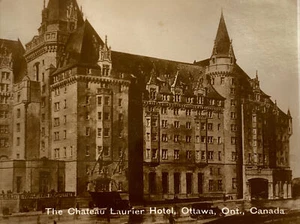 1910 Chateau Laurier Hotel Ottawa Ontario Canadá * Foto real* Postal RPPC - Imagen 1 de 5
