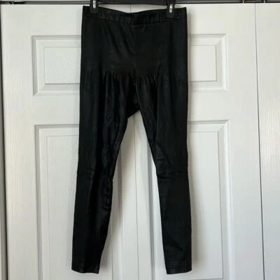 VINCE Leggings Cuero Elástico Super Suave Cremallera al Tobillo Foto 1 de 4