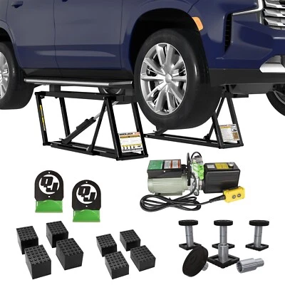 QuickJack Bundle 8000TL Portable Car Lift with 110V Power Unit - Image 1 of 4