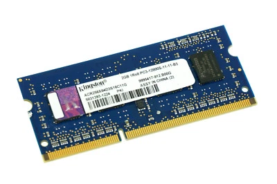 ACR256X64D3S16C11G GENUINE KINGSTON LAPTOP MEMORY 2GB DDR3 PC3-12800S (CA610) - Image 1 of 2