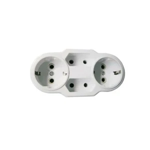 4Fach USB Steckdosenwürfel Mehrfachsteckdose Steckdosenadapter Schalter EU - Bild 1 von 10
