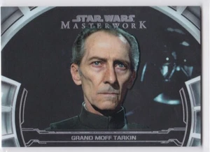 2019 Star Wars Capolavoro Arcobaleno Foil Defining Moments #11 Moff Tarkin 137/299 - Foto 1 di 1