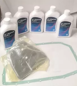 ZF LIFEGUARD GEARBOX 6HP OIL SERVICE KIT WITH FILTER(BMW X5) - Picture 1 of 3