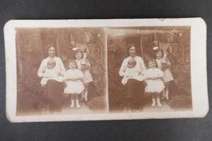 Stereo Card Stereo view Social History Children - Picture 1 of 3