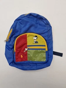 Rare Peanuts Snoopy Singapore Airlines Travel Storage Bag Backpack - Picture 1 of 6