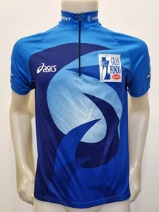 MAGLIA SHIRT CICLISMO GRAN FONDO BARILLA 2002 ASICS TAG.L CYCLING ITALY MTB MB35 - Foto 1 di 4