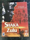 Shaka Zulu DVD (2004) Henry Cele, Faure (DIR) Zertifikat 15 4 Discs