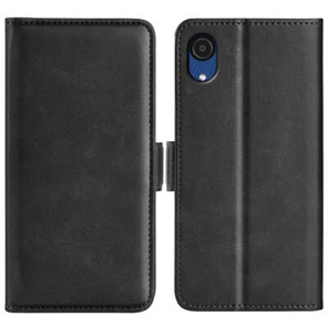 Dual-side Magnetic Buckle Horizontal Flip Leather Case For Samsung A03 Core - Picture 1 of 6