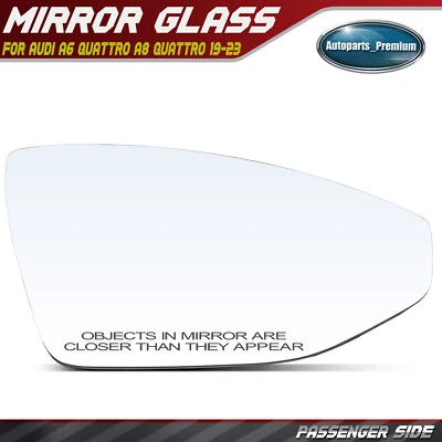 Vidro espelhado direito aquecido para Audi A6 Quattro A8 Quattro 19-23 A7 Quattro - Imagem 1 de 4