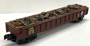 Góndola pintada/desgastada MTH Railking CNW Chicago Northwestern 30-7246. ¡Genial! - Imagen 1 de 16