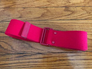 Cinturón Esprit Sport Rosa Neón de Colección Para Mujer Talla Ajustable Med ¡EXCELENTE FORMA! - Imagen 1 de 4