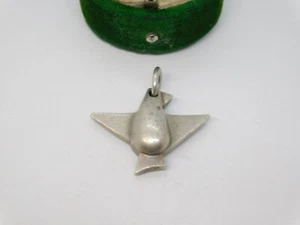 Georg Jensen Danish Sterling Silver Koppel Bird Pendant Vintage 1966 London - Picture 1 of 5