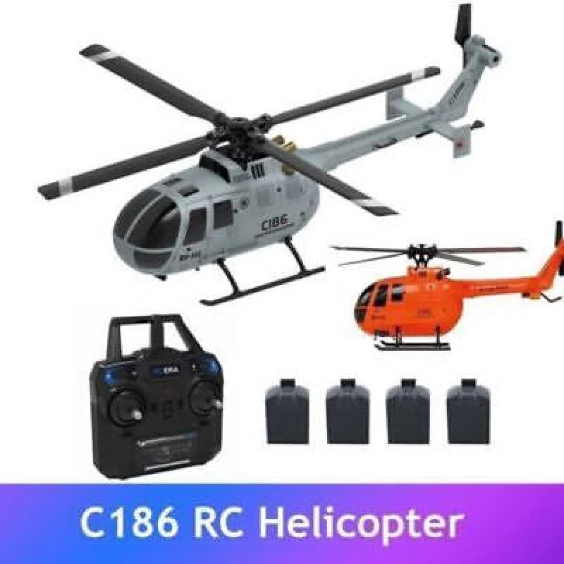 2.4G Rc 6 Axis Drone Race Helicopter C186 Wlectronic Gyroscoop Stabilisatie Gift - Image 1 of 4