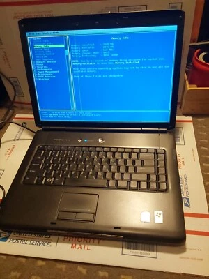 Vintage Dell Vostro 1500 PP22L 15.4” Laptop Core 2 Duo 2gb Boots To Bios - Image 1 of 2