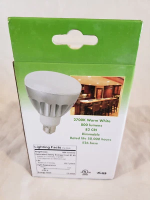 ETi 52988301 - LED - 12 Watt - BR30 - 65W Equal - 800 Lumens - 2700K Warm White - Image 1 of 2