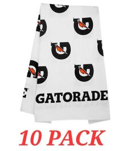 Gatorade ‘G’ Towel (10 Pack) 24" X 42" Sideline Towel Free Shipping