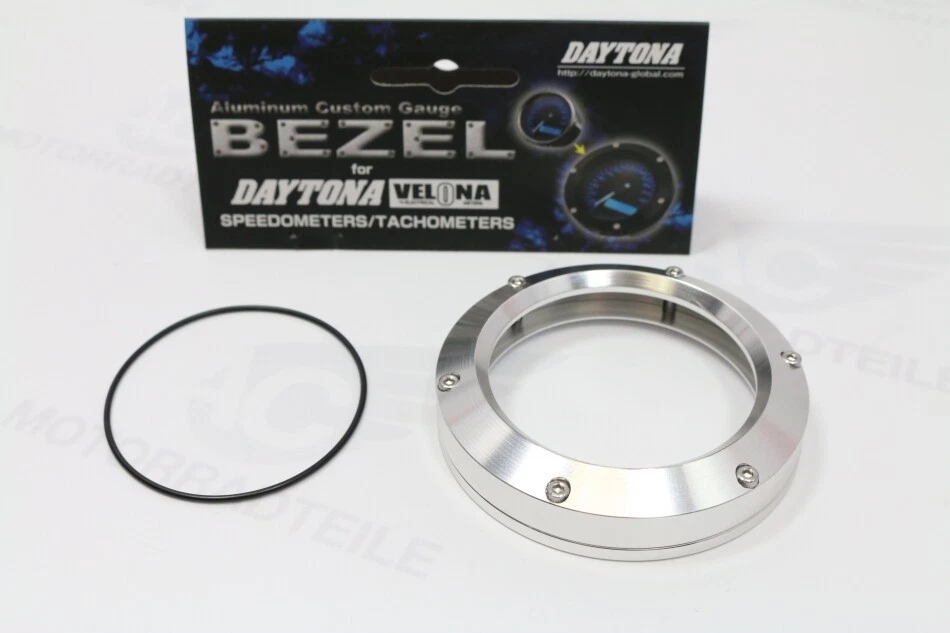 DAYTONA Alu Abdeckung BEZEL silber für VELONA Instr - Bild 1 von 1