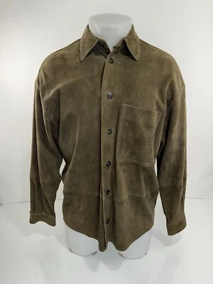 Chaqueta Camisa ROBERT COMSTOCK Endurance - CUERO GAMUZA Para Hombre S Foto 1 de 4