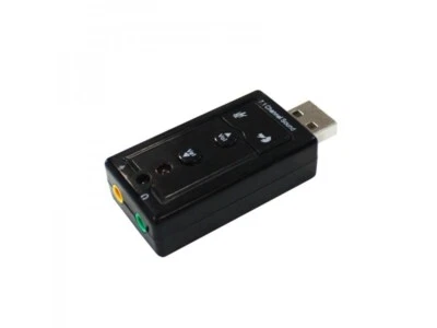 Scheda audio USB 7.1Approx Ingresso microfono e altoparlante - Immagine 1 di 4