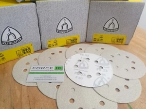 Discos de lijado de 125 mm 5" de alta calidad Klingspor PS33CK para relleno de madera de pintura MULTI - Imagen 1 de 5