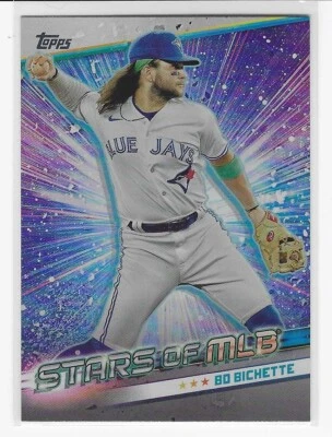 2024 Bo Bichette Topps Series 2 Stars of MLB Toronto Blue Jays #SMLB-46 - Image 1 of 2