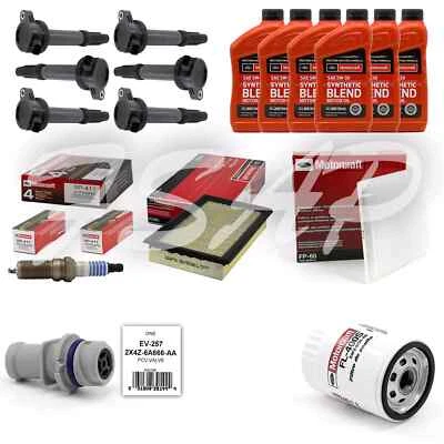 Kit de puesta a punto Ford Edge 2010 3,5 L V6 DG520 SP411 FA1884 EV257 KCV249 5W30 Foto 1 de 4