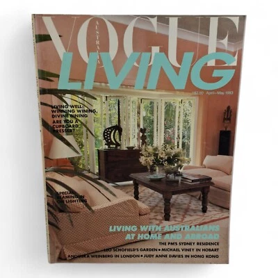 Vintage Vogue Living Australia Magazine - April may No. 2 1983 - Image 1 of 4