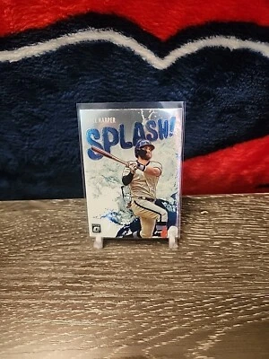 2022 Donruss Optic #SP-7 Bryce Harper Splash - Image 1 of 2