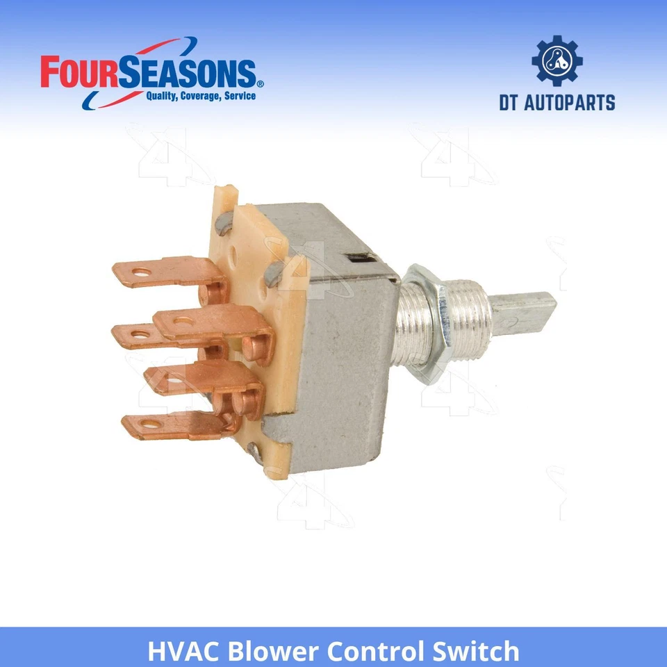 For 1986-1988 Autocar DK HVAC Blower Control Switch 4 Seasons 1987 - Image 1 of 4