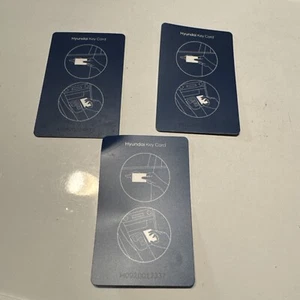 USED LOT OF 3 NFC Card Key for Hyundai - Bild 1 von 8