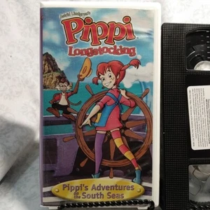 Pippi Longstocking VHS : Pippi's Adventures on the South Seas - Foto 1 di 3