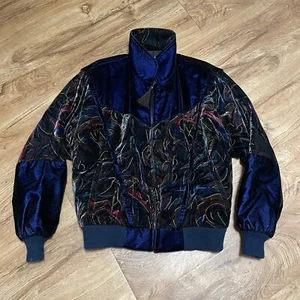 Cripple Creek Western Wear Bomber Jacket Women XL Vintage Cowgirl Rodeo Coat - Picture 1 of 13