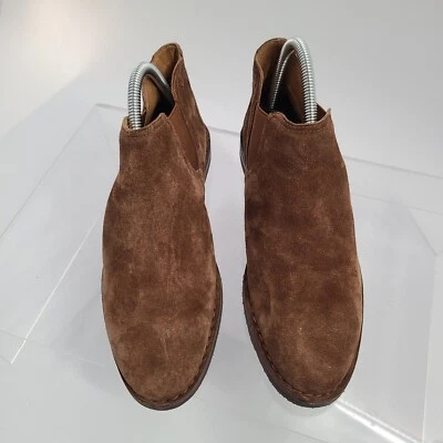 Botines Allison Allison de gamuza elástica marrón talla 8 medianos Trask para mujer Foto 1 de 4