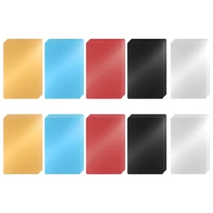 100 Pcs Metal Engraving Blanks Aluminum Sheet Engraving Business Card DIY6092 - Picture 1 of 7