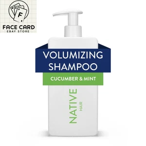 Native Volumizing Shampoo, Gurke & Minze, Sulfat & Paraben frei, 16,5 Oz. - Bild 1 von 11
