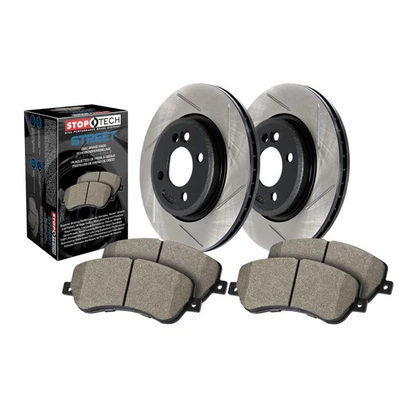 StopTech For Infiniti Q50/Q60/Q70 2009-2019 Front Brake Rotor & Pads Sold As Kit - Image 1 of 4