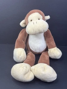 Gund Romper Tan Cream Monkey Plush Soft Toy Stuffed Animal 15" - Picture 1 of 8