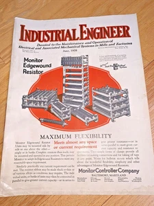 June 1926 INDUSTRIAL & ENGINEER Magazine - FOR MILLS AND FACTORIES - Imagen 1 de 12