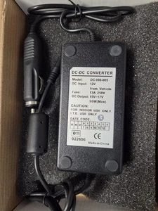 ALIMENTATORE UNIVERSALE LAPTOP DC 15-17V / 90W, INPUT 12-13V 5V, OUTPUT 15-17V - Zdjęcie 1 z 2