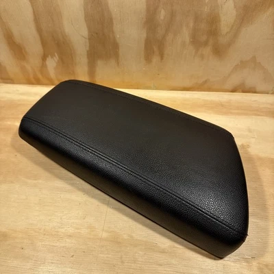 2011-2015 Kia Optima Leather Center Console Black Armrest Lid Assembly OEM - Image 1 of 4