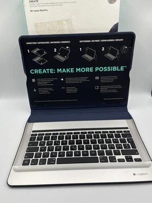 Logitech Create Backlit QWERTZ Keyboard Case iPad Pro 12.9"  Gen 1 & 2.  - Image 1 of 4