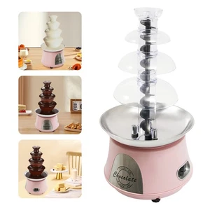 4-tier Stainless Electric Chocolate Fountain Machine Cater Cheese Cascading Fond - Picture 1 of 11