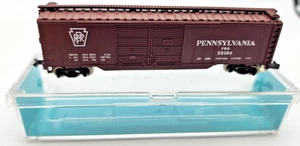 Vintage Atlas Spur N Nr. 3505 50' Doppeltür Güterwagen. Pennsylvania RR. - Bild 1 von 8