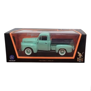 Road Signature 1:18 Scale 1948 Ford F1 Pick-Up Teal Color -Rare- Free Shipping - Picture 1 of 6