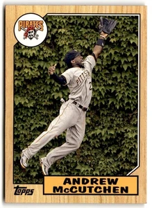 Andrew McCutchen 2012 Topps '87 Minis #TM-40 Pittsburgh Pirates - Picture 1 of 2