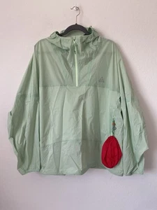 Nike ACG Trail Snacks Jacket w/pouch Green Silver FQ3062-376 Size XL Packable - Picture 1 of 13