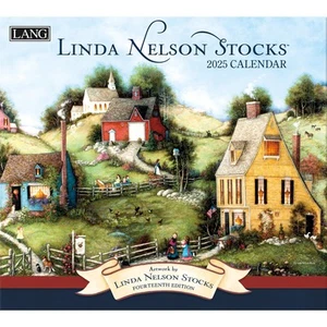 , Linda Nelson Stocks 2025 Wall Calendar - Picture 1 of 1