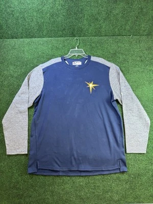 Pullover Majestic Tampa Bay Rays Therma Base para hombre talla XL NUEVO SIN ETIQUETAS Foto 1 de 4