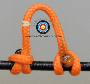 Paquete de 5 cuerdas de tiro con arco de liberación de tiro con arco al atardecer leva D bucle cuerda de arco BCY #24 - Imagen 1 de 1