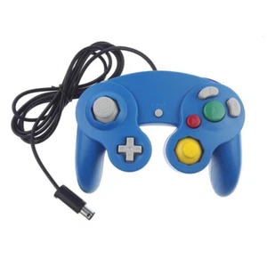 Wired for Nintendo GameCube NGC Controller Gamepad GC WII - BLUE - Picture 1 of 1